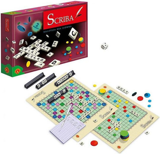 Joc de Societate Scriba pentru 2-4 Jucători 8+ Ani 0093 (EN) Argy Toys