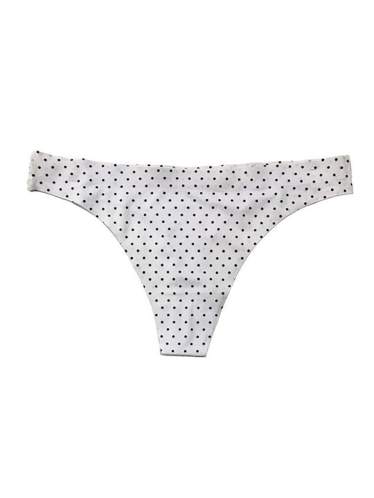 Ustyle Women's String Seamless White