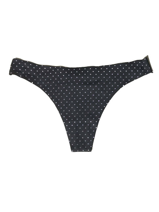 Ustyle Women's String Seamless Black