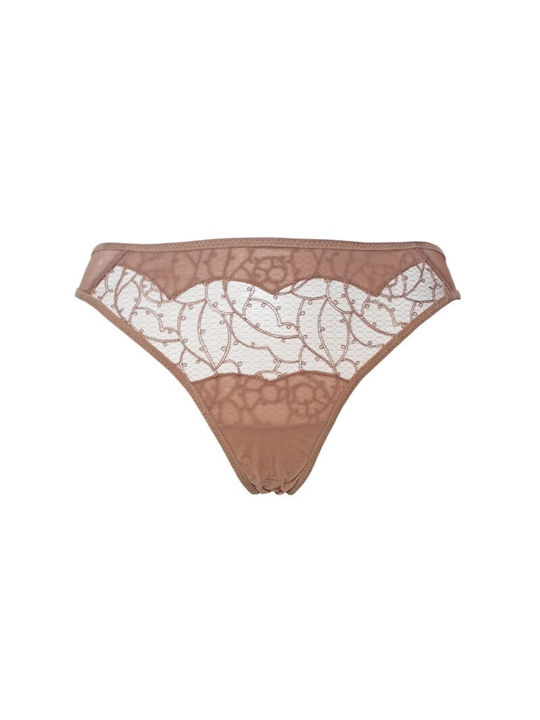 Luna Idyllic Damen Zeichenfolge Beige