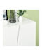Sideboard Wooden White 150x40x88cm