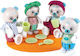 Hape Семейство Полярни Мечки за Възраст 3+