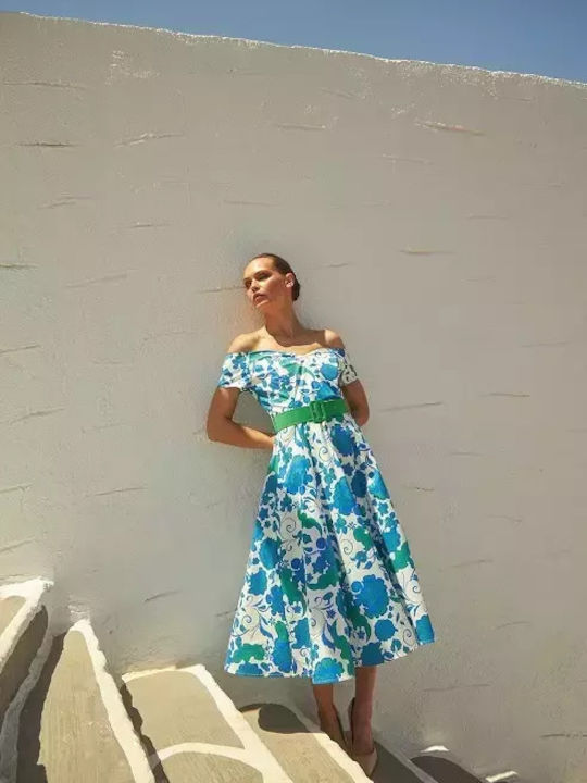 Desiree Καλοκαιρινό Midi Φόρεμα