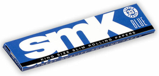 SMK Χαρτάκια Στριφτού Τσιγάρου Slim King Size 33 φύλλα 1τμχ