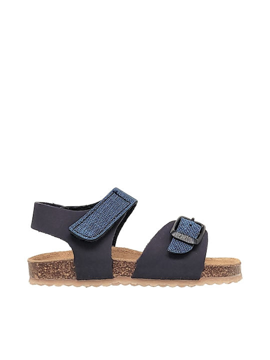 Plakton Kinder Sandalen Μπλέ τζιν