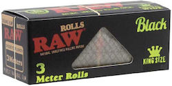 Raw Black Organic Ρολά King Size 3m 12τμχ