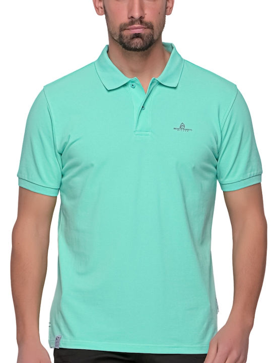 KR-BASIC-556-B Polo T-shirt Τιρκουάζ