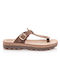 Fantasy Sandals Mirabella Дамски плоски сандали Дамски сандали Анатомични Платформи Brown