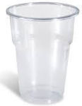 Θαλασσινός Disposable Plastic Drinkware Transparent 350ml 50pcs