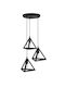 Heronia Giza Pendant Light Suspension for Socket E27 Black