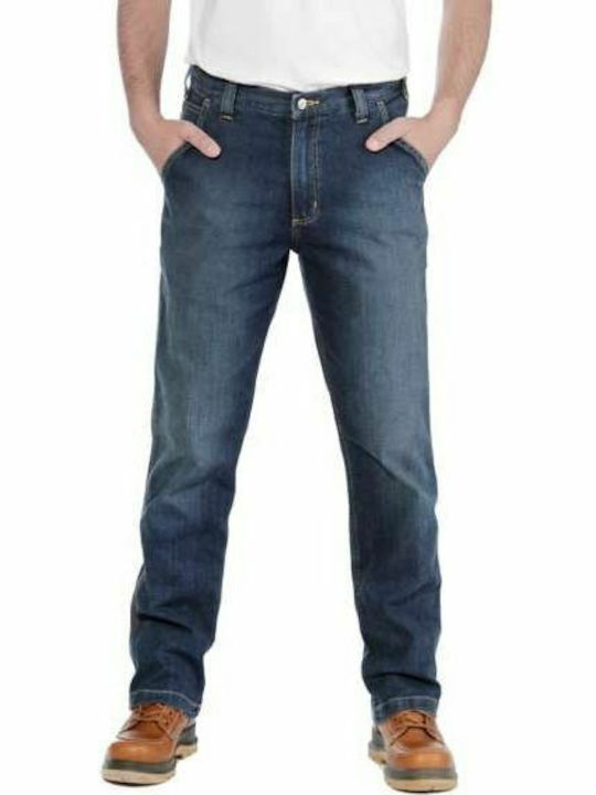 Carhartt Men's Jeans Pants in Relaxed Fit Navy Blue