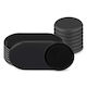 Navaris 56892.03 Rectangular Caps with Outer Frame 15.2x8.9mm 16pcs