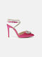 InShoes Pantofi cu toc cu Curea Fuchsia