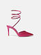 InShoes Pointed Toe Fuchsia Heels