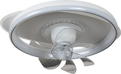 ARlight CFC 9502 WH Затворен Тип (Плафон) 50см с Магазин за онлайн търговия с Мегапикселови Обективи Бял