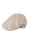 Kids' Hat Fabric Beret Beige