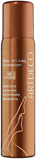 ArtDeco Spray On Leg Foundation Autobronzant Spray Corp Medium 100ml
