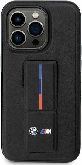BMW Grip Hot Stamp Back Cover Plastic Black (iPhone 14)