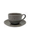 Ankor Porcelain Tea Cup Set 220ml Gray 8255-04