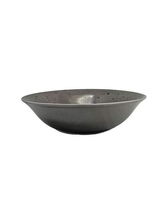 Ankor Porcelain Salad Bowl Gray 23x23cm