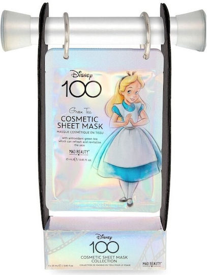 Mad Beauty Disney100 Mască Tip Cearșaf 5 Bucăți x 125ml