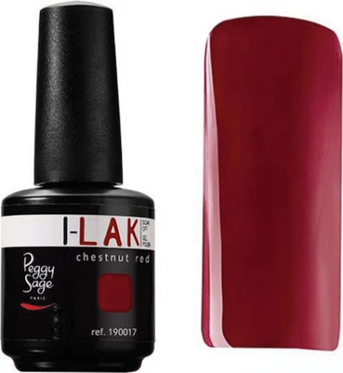 Peggy Sage I-LAK Gel Falsche Nagelgel Rot 15ml