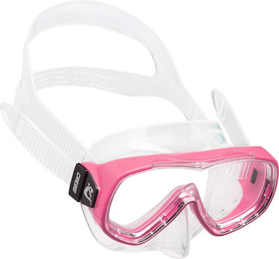 CressiSub Silicone Diving Mask Piumetta ΚΙD Small Pink