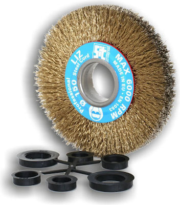 Sit Twin Wheel Wire Brush 125mm 710B