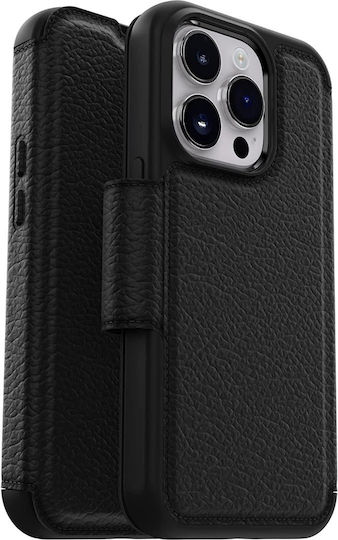 Otterbox Strada Series Via Wallet Δερμάτινο Μαύρο (iPhone 14 Pro Max)