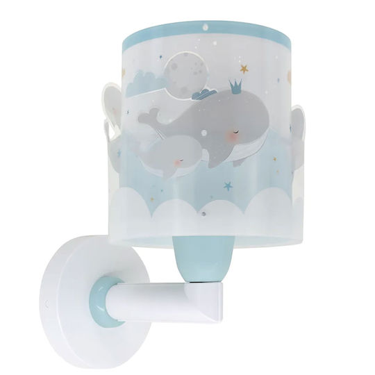 Ango Lumină de perete pentru copii Lumini LED Plastic Whale Dreams