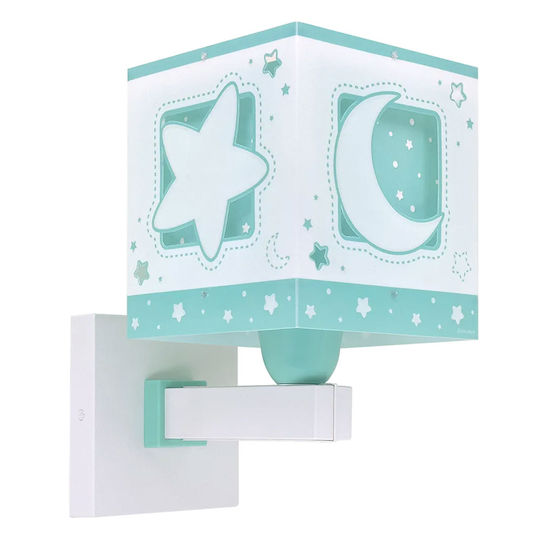 Ango Led Plastic Kids Wall Light Moonlight