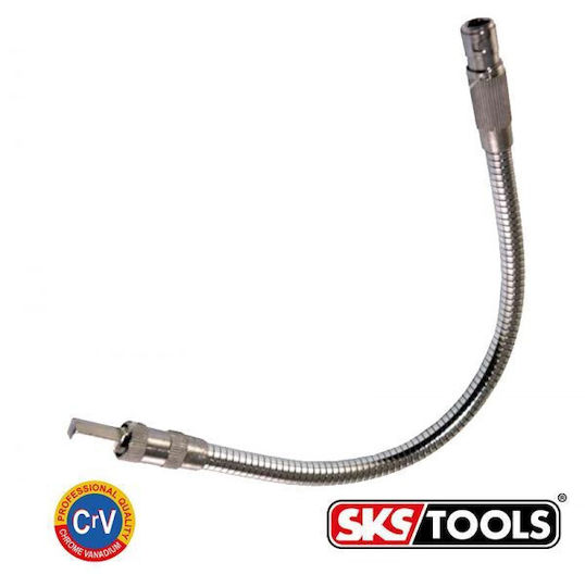 SKS Tools Flexibel Kastanienverlängerung mit Karré 1/4" und Länge 300mm