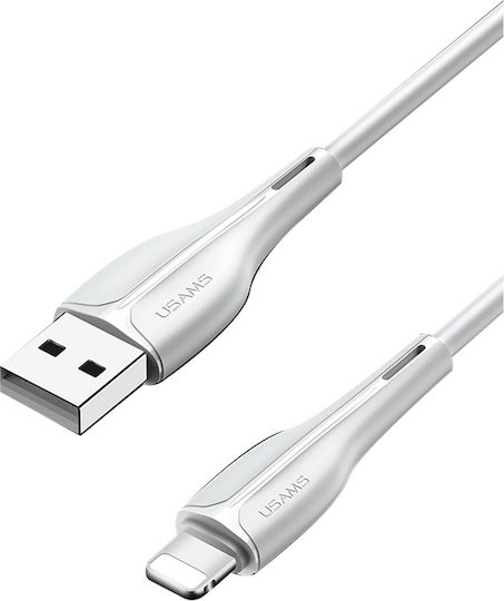 Usams US-SJ371 USB-A to Lightning Cable 10W White 1m (SJ371USB02)
