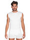 Men's Sleeveless Undershirt White
