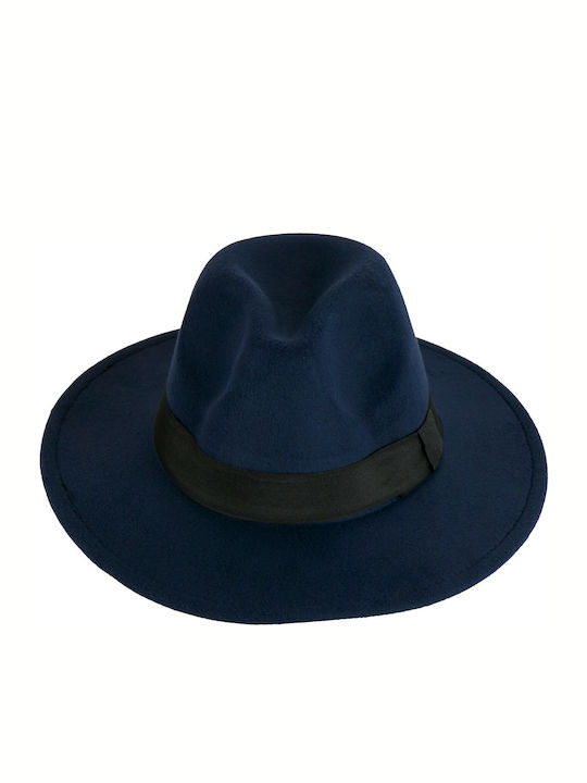 Silia D Καπέλο Fedora Μπλε