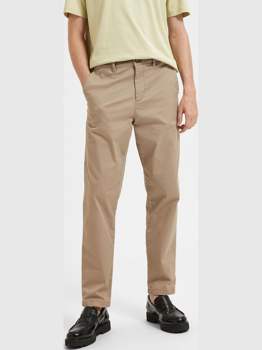 Παντελόνι Chino σε Slim Εφαρμογή Μπεζ