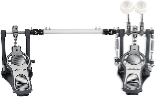 Ludwig Double Drum Pedal with Chain Speed Flyer