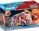 Playmobil City Action Όχημα Πυροσβεστικής for 4-10 years old