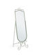 Bizzotto Harriet Boden- oder Standspiegel Oval mit Grünem Metallischen Rahmen 165x51cm