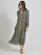 Ble Resort Collection Damen Maxi Kaftan Strand Schwarz