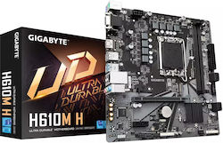 Gigabyte H610M H rev. 1.0 Mainboard Micro ATX mit Intel 1700 Sockel