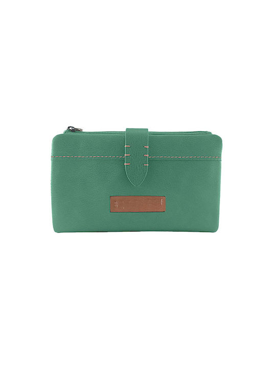 Bartuggi Leather Women's Wallet Green