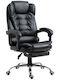 HomCom Office Chair with Recline Black