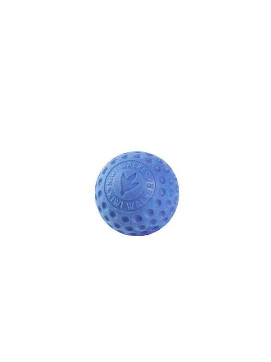 Kiwi Walker Ball Toy Dog made of Rubber 5εκ. Blue 1pcs