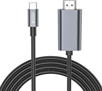 Tech-Protect Ultraboost Kabel HDMI-Stecker - USB-C-Stecker 2m Schwarz