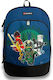 Lego Base Ninjago Into The Unknown School Bag Backpack Elementary, Elementary in Blue color