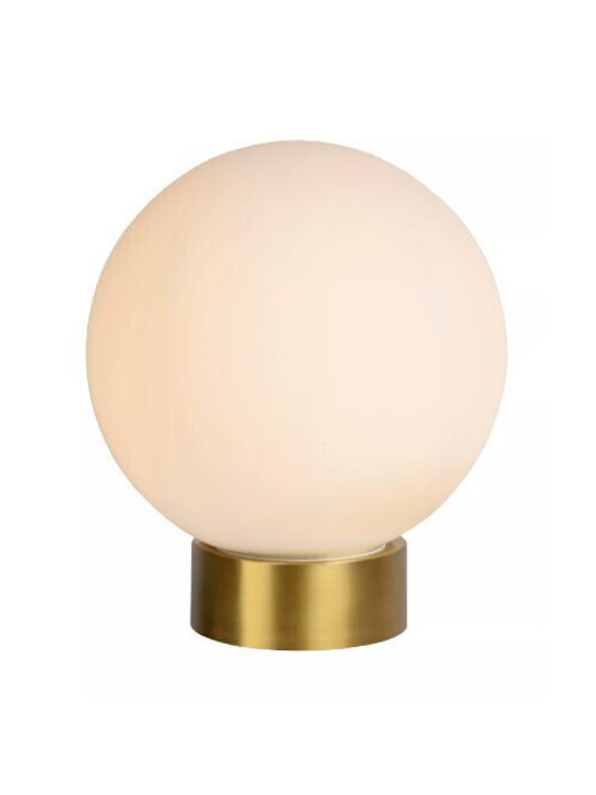 Lucide Lightning Tischlampe Dekorative Lampe mit Fassung für Lampe E27 Gold