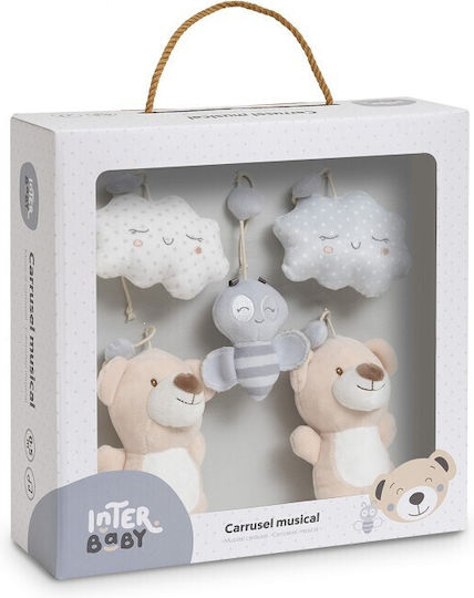 Interbaby Μόμπιλε Κούνιας με Μουσική Bear για Νεογέννητα