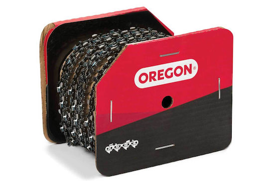 Oregon SpeedCut Kettensägekette mit Teilung .325", Treibgliedstärke .050"-1.3mm & Anzahl der Treibglieder 62E in 100 Fuß Rolle