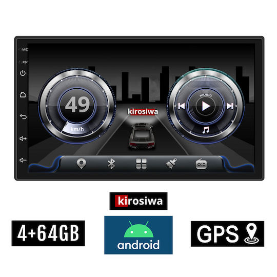 Kirosiwa Car Audio System for Volkswagen Bora 1999-2005 (Bluetooth/USB/WiFi/GPS) with Touch Screen 7"